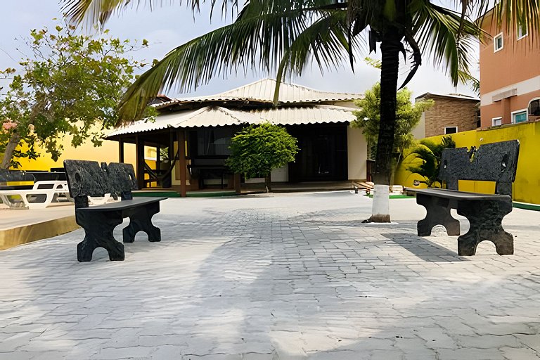 Summer house perto da praia e do comércio local