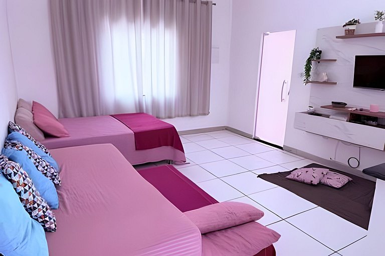 Espaço | Praia e Conforto | Pés na areia.