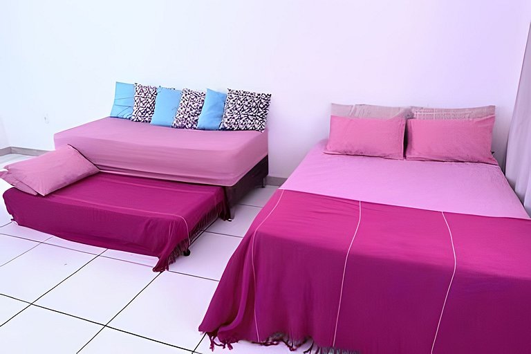 Espaço | Praia e Conforto | Pés na areia.