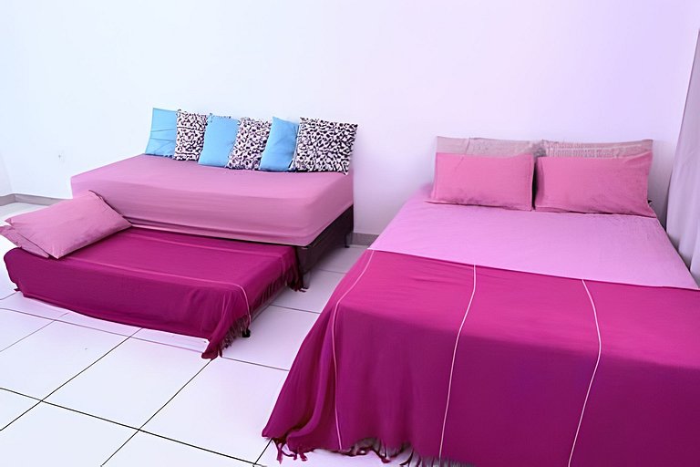 Espaço | Praia e Conforto | Pés na areia.